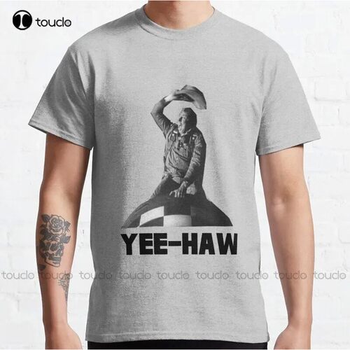 New Dr. Strangelove - Major Kong Classic T-Shirt Cotton Tee