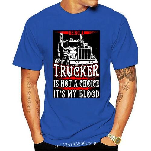 Truck Driver Its My Blood - Trucker Being A Is Not  Tagless