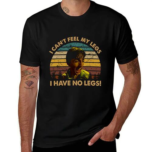 I can't fell my legs, i have no leg character poster T-Shirt