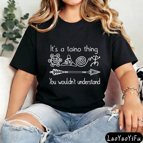 Taino Puerto Rico Shirt Funny Tanio Indigenous Puerto Rico T