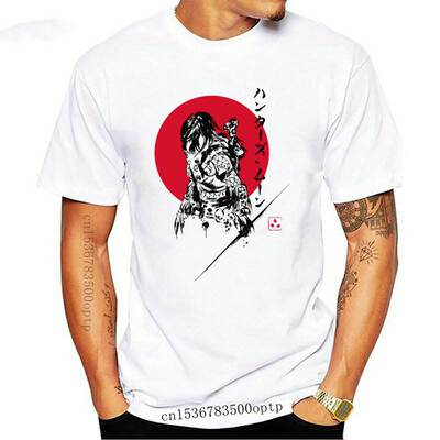 New Custom Clothing Hunters Moon Gift T-shirt Men 100% Cotto