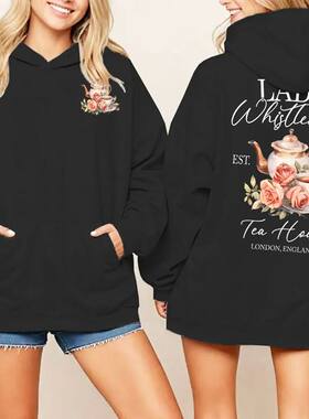 Lady Whiston Pink Hoodies Sprinkled Tea Whistledown TV Show