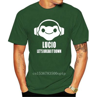 Hot game WATCH OVER DJ LUCIO skill logo priting Gane fans t