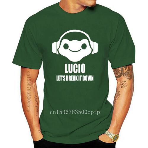 Hot game WATCH OVER DJ LUCIO skill logo priting Gane fans t