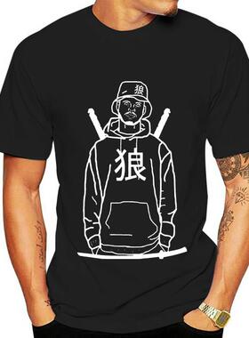 T-shirt pour homme, taille S-2XL, inversé, caviar, Wulf
