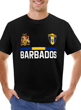 Jersey Barbados T-shirt oversizeds boys whites t shirts for