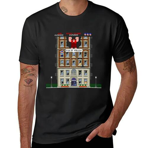 Fix-It Felix Jr. T-Shirt aesthetic clothes cute tops plain s