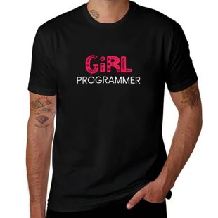 Girl Programmer Cute Design for Sticker and Shirts Code Like