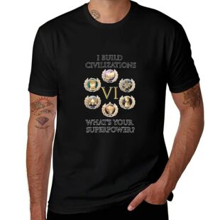I BUILD CIVILIZATIONS, WHAT IS YOUR SUPERPOWER? T-Shirt Funn