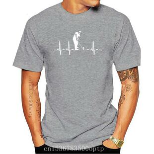 2020 Summer style Fashion Golfs Heartbeat Stylisches T-Shirt