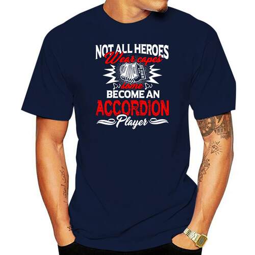 Men tshirt  Accordion Tee Shirt T-Shirt cool Printed T-Shirt
