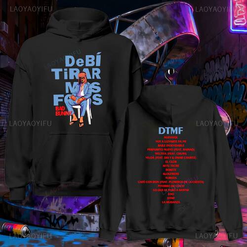 Bad Bunny DTMF Pullover 2025 New Album Debí Tirar Más Foto