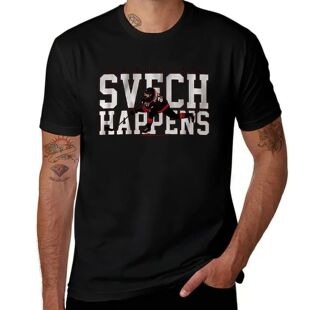 Svech happens T-Shirt T-shirts man graphic tee shirt summer