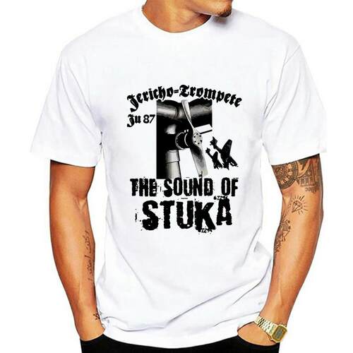 T-shirt avec hélice STUKA Jericho, trompette, sirène, Ju 8