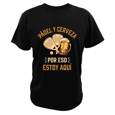 Porque Pierdo Al Padel Padel Divertido T-shirt Funny T-shirt