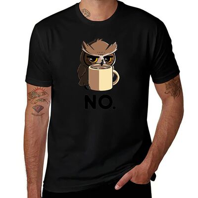 Grumpy owl! T-Shirt tees aesthetic clothes basketball graphi