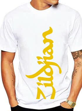 Zildjian – t-shirt manches courtes pour hommes, classique,