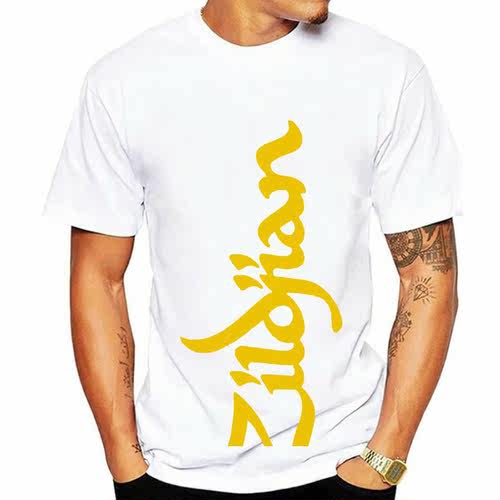 Zildjian – t-shirt manches courtes pour hommes, classique,