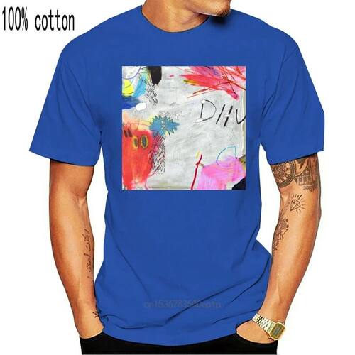 Men T Shirt YL DIIV Is The Is Are O-Neck Cotton Short Sleeve