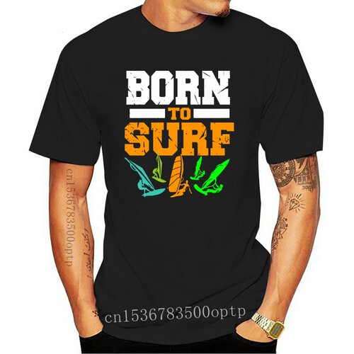 New 2021est Windsurfing Tshirt Men Famous Men And Women Tshi