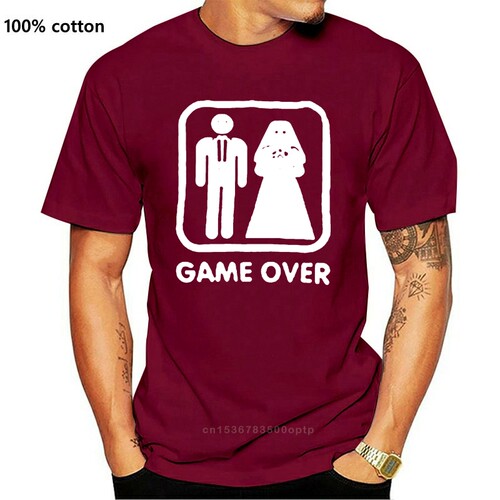 T-Shirt Shirt Nightlife 87 Black T-Shirt Game Over