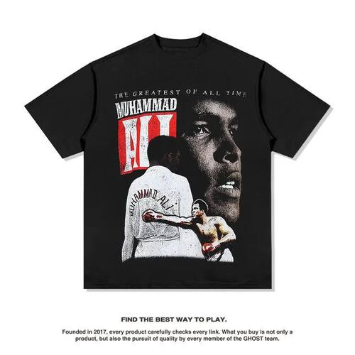 Muhammad Ali Boxing Muhammad Ali Vintage Y2K Cotton Large Si
