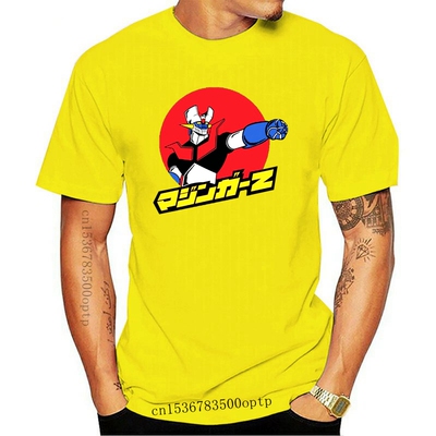New Hombre Mazinger Z T Shirt Japan Anime T-Shirt Men Tops B