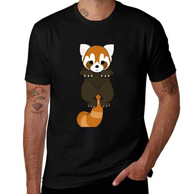 Lesser Panda / Red Panda Hanging Body T-Shirt custom t shirt