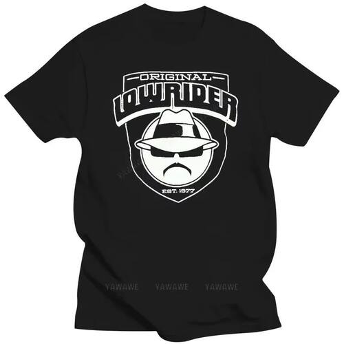 New Short Sleeve Men Top Classic Vintage Car Lowrider Urban