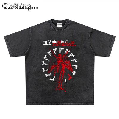 Punk Band My Chemical Romance Short Sleeve Print Rock Men an