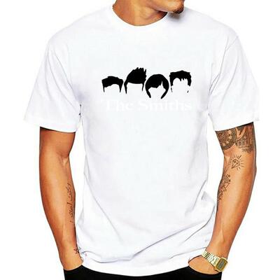 The Smiths Custom Logo T-Shirt Retro Band 80 Rock Post Punk