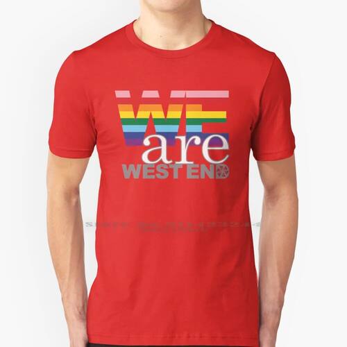 We Are West End-Pride Reverse 100% Cotton T Shirt West End V