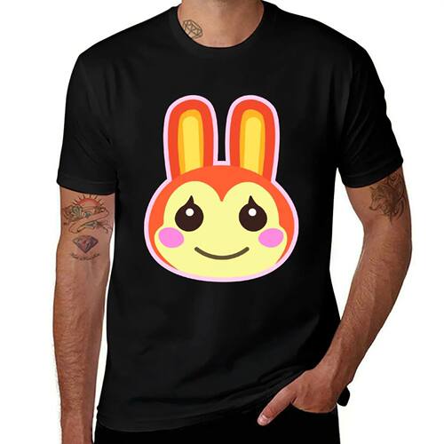 Bunnie T-Shirt funny shirt cotton Man t-shirt man clothes me