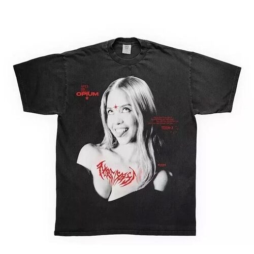 NEW Sydney Sweeney Retro Concert Merch T-Shirt Graphic Short