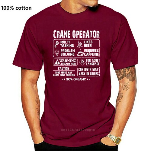 Men's Crane operator - Multi tasking operator t-shirt t shir