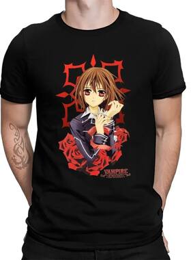 Hipster  Vampire Knight Oversized T-Shirt Printed Men'S Clot