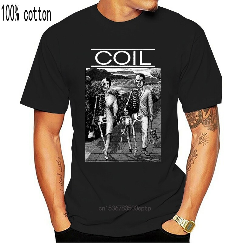 Coil Unnatural History vintage tee shirt black T reprint USA