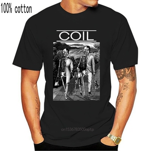 Coil Unnatural History vintage tee shirt black T reprint USA