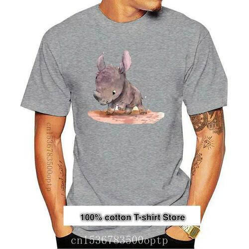 Camiseta con dise?o de elefante para hombre, ropa de S-XXXL,