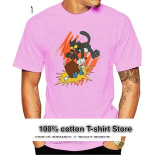 New Vintage 1992 Itchy & Scratchy T Shirt Reprint New Unisex