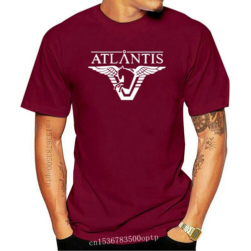 New Stargate Atlantis TShirt - Mens Black SG1 Star Gate DVD