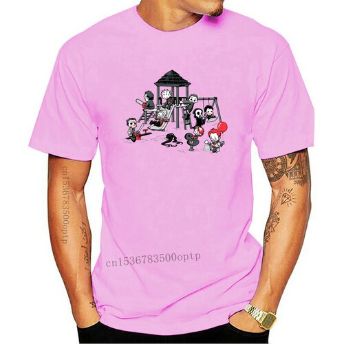 New Horror Park T Shirt Horror tshirt it pennywise jason voo