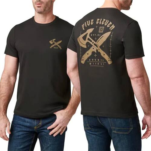 2025 High Quality USA 5.11 Tactical Men T-Shirt Cotton Print