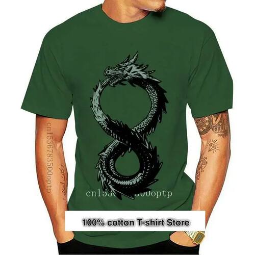 Camiseta para hombre y mujer, camisa con dise?o de Ouroboros