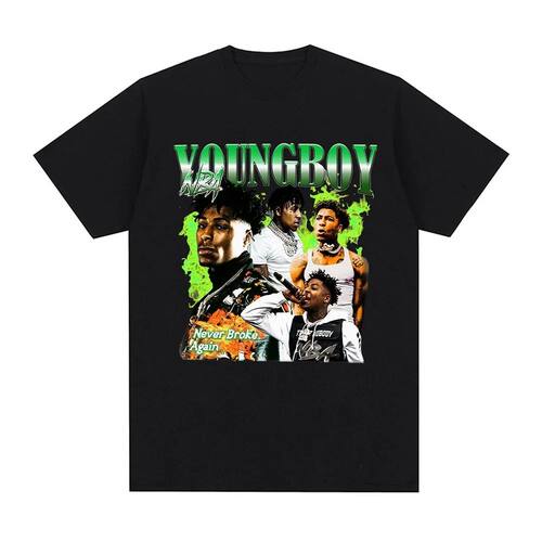 YoungBoy Never Broke Again T Shirt High Quality Aesthetics S