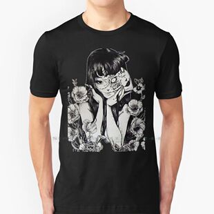 Tomie Unique Art 100% Cotton T Shirt Tomie Unique Art Tomie