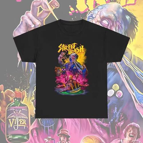 Street Trash Horror Movie T-shirt, Vintage Retro Graphic Tee