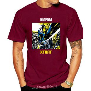Print Men T Shirt Summer Kmfdm German Industrial Band Xtort