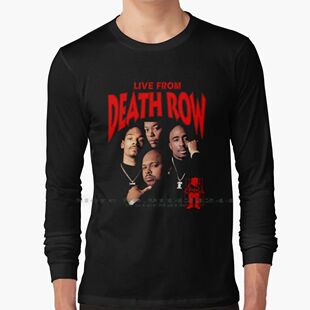 Death Row Records 100% Cotton Long Sleeve T Shirt Dogg 1990s