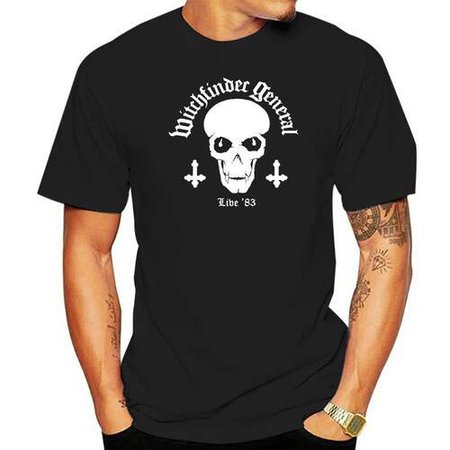 WITCHFINDER GENERAL Live 83 T Shirt (NWOBHM Angel Witch Sata